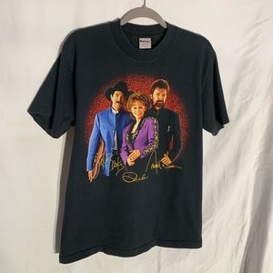 Vintage 1997 Reba Brooks and Dunn Tour Band Tee